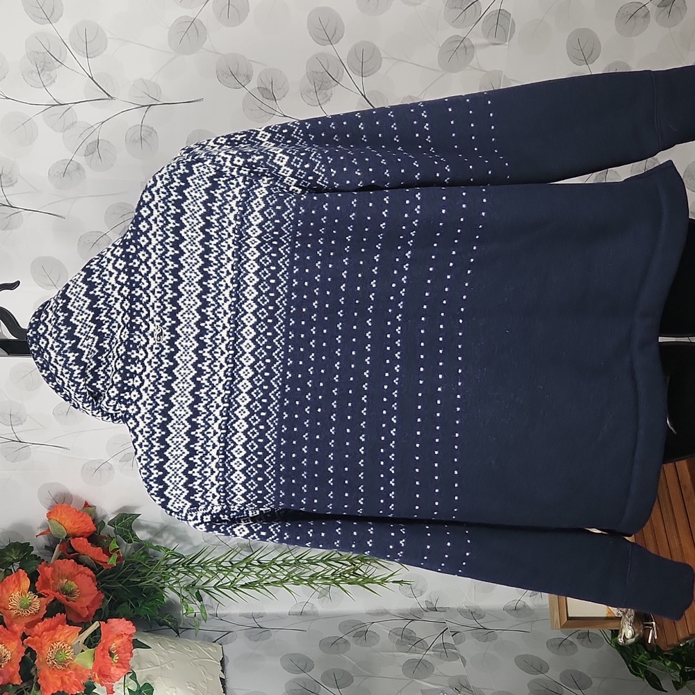 Vineyard Vines Fair Isle Fleece Pullover - Picture 7 of 10